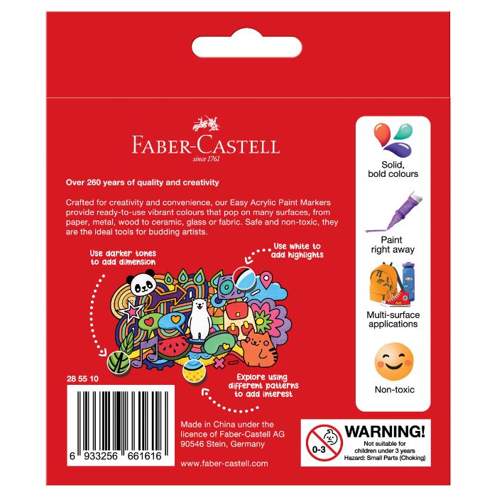 Easy Acrylic Paint Marker set 10